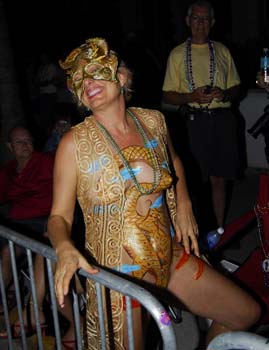 Body Painting 2007 photo - Duval Street, Key West